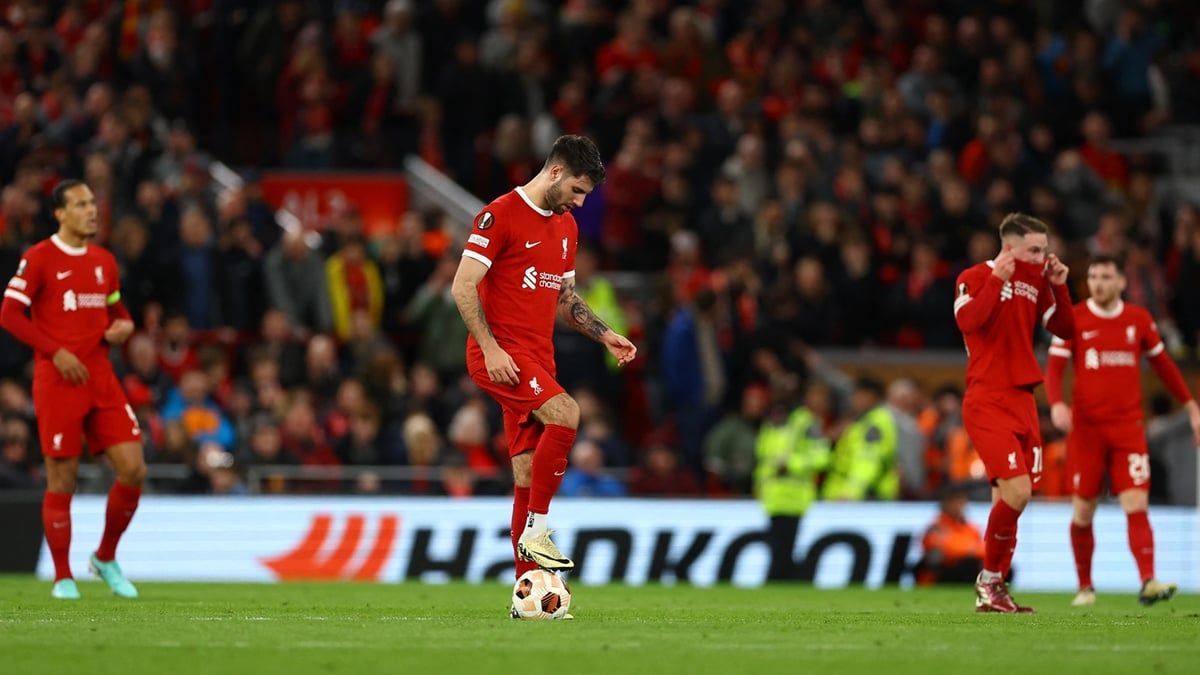 سقوط مدوٍ لليفربول على ملعبه أمام أتالانتا (فيديو)