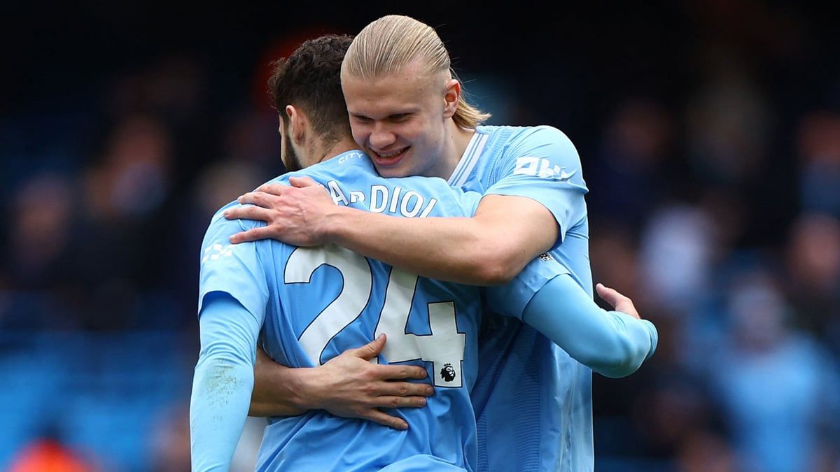 ترتيب الدوري الإنجليزي.. مانشستر سيتي يكتسح لوتون بخماسية