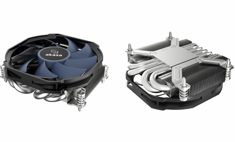 Akasa تقدم المبرد الهوائي ALUCIA H4A LP الداعم لمقبس AMD AM5 - موقع الخليج الان