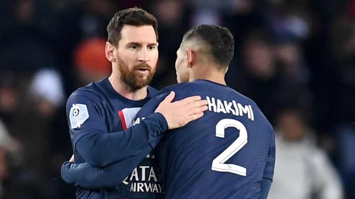 تقرير صادم.. قصة اشتباك ميسي وأشرف حكيمي في باريس