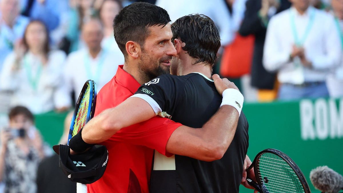 رود يُقصي ديوكوفيتش من بطولة مونت كارلو ويضرب موعدا مع تيتيباس في النهائي