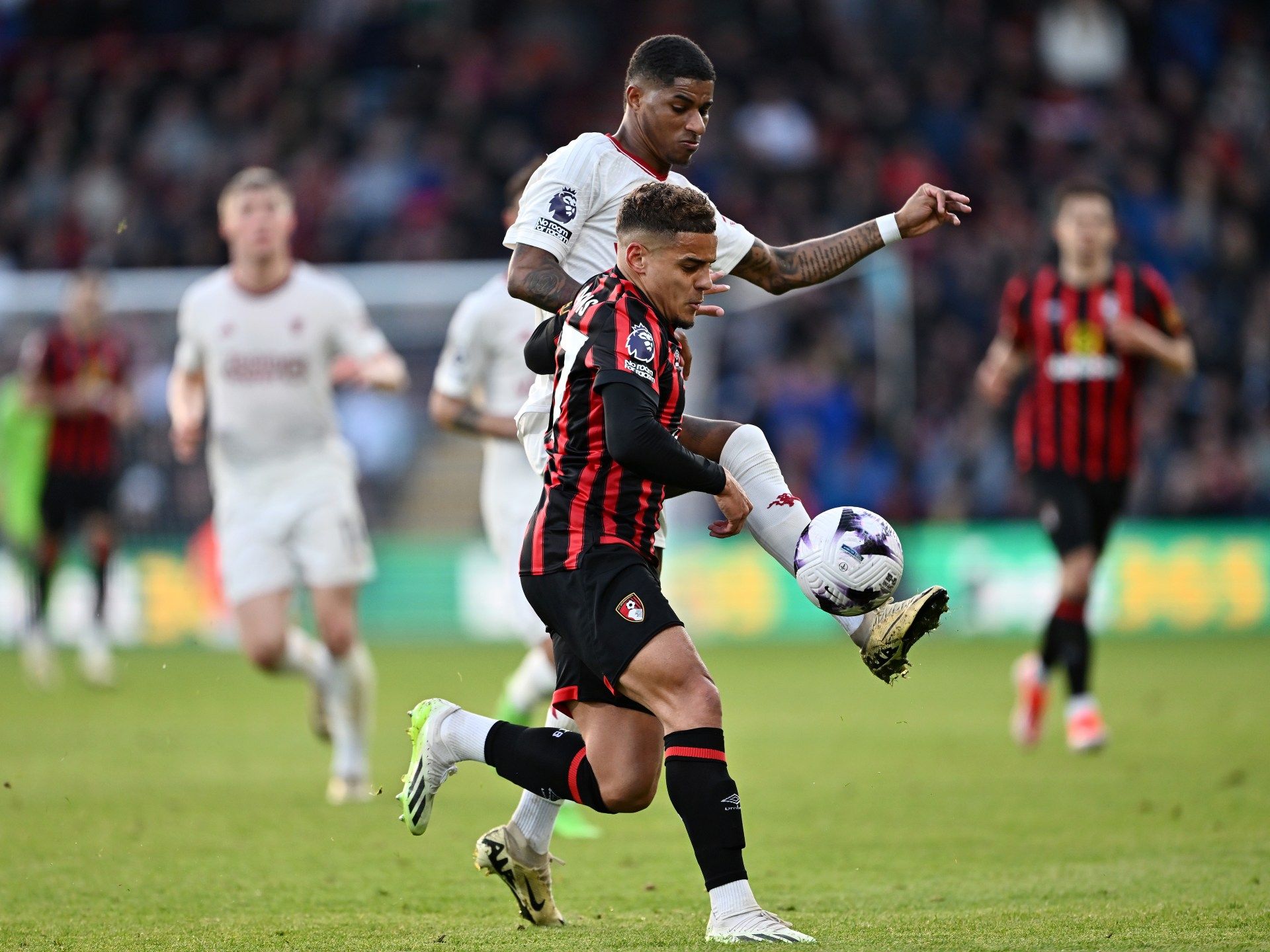 مانشستر يونايتد يتعادل بشق الأنفس مع بورنموث - موقع الخليج الان