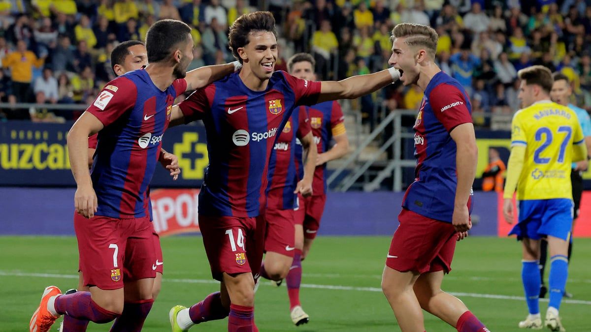 ترتيب الدوري الإسباني.. فيليكس يقود برشلونة للفوز على قادش