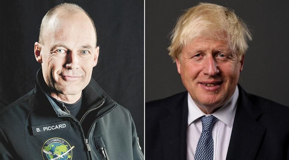 بوريس جونسون والمغامر برتراند بيكارد أبرز المتحدثين في قمة الهيدروجين الأخضر