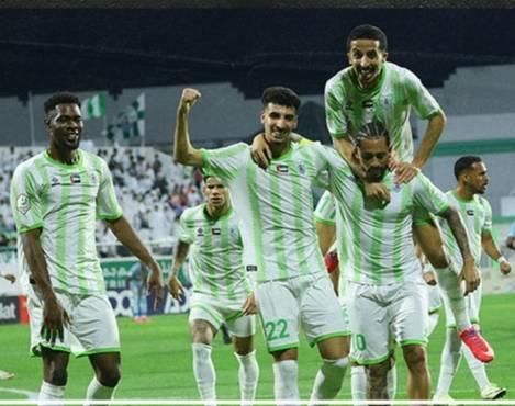 دبا الحصن يكسب مصفوت ويعزز وصافته لدوري الأولى