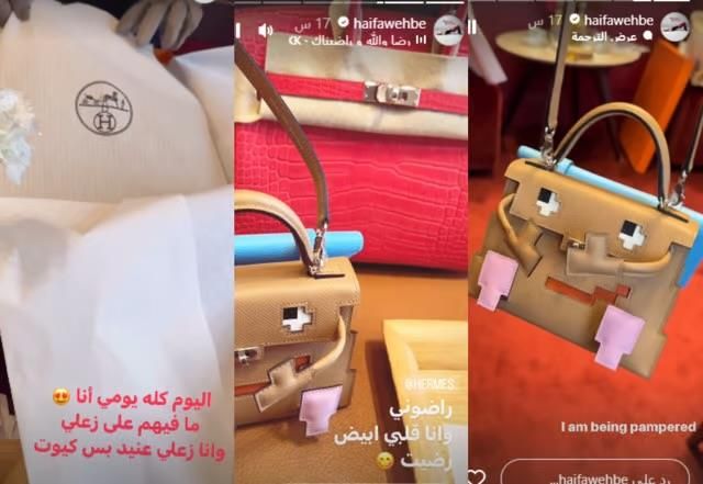 بعد هجومها عليها.. "هيرميس" تعتذر لهيفاء وهبي وتمنحها هدايا فاخرة