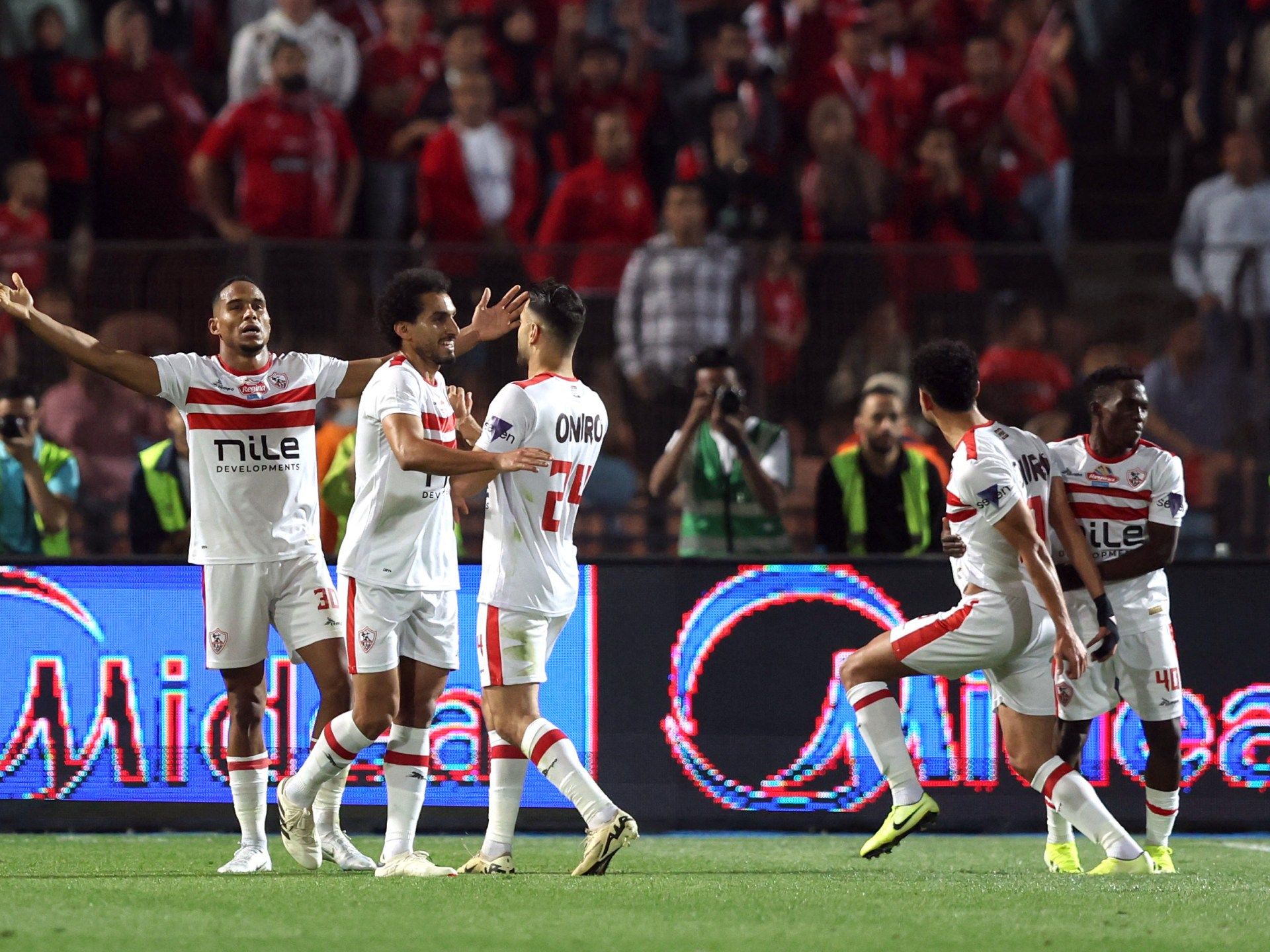 شاهد.. الجزيري يقود الزمالك للفوز على الأهلي في قمة الكرة المصرية - موقع الخليج الان