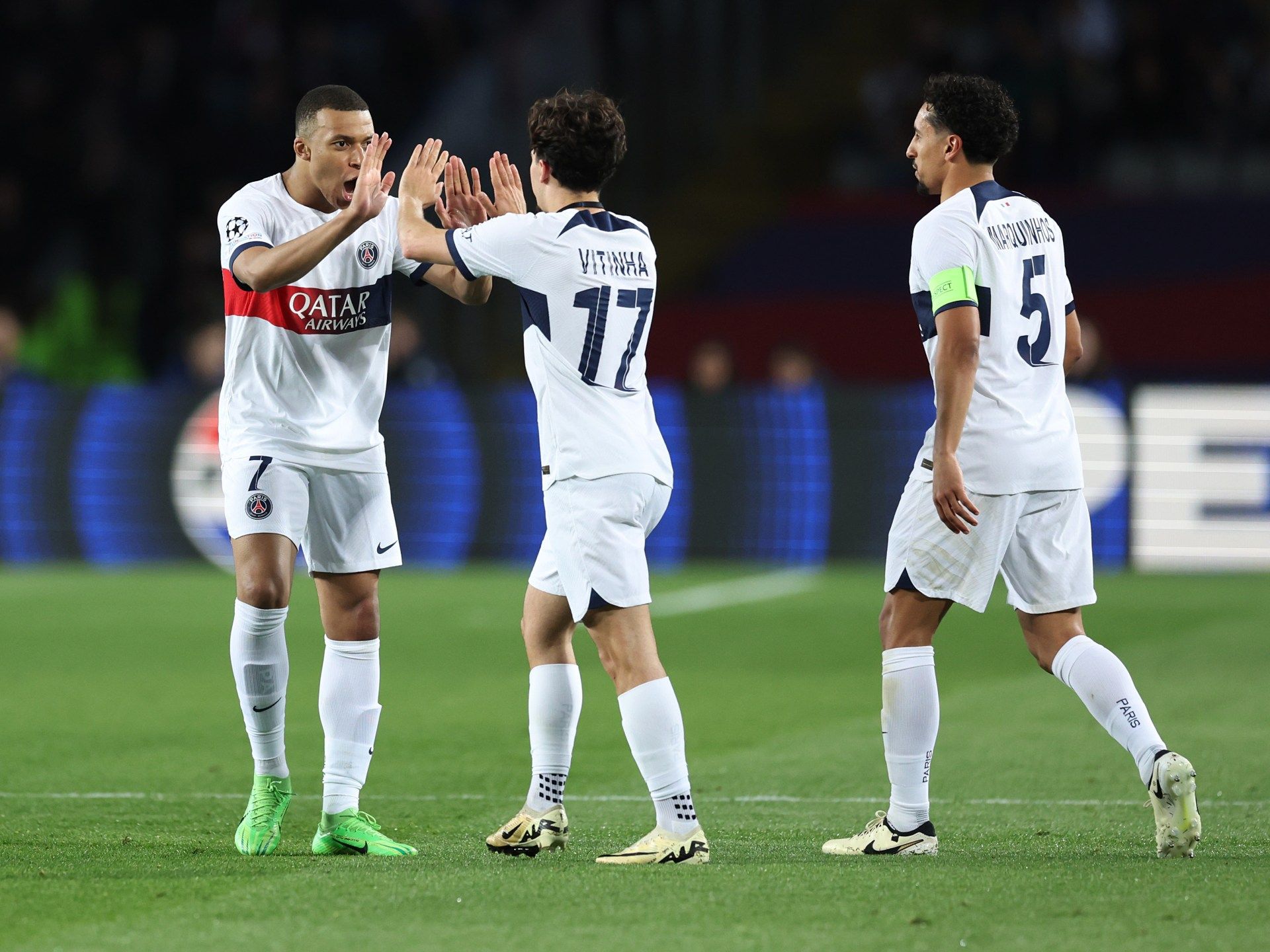 شاهد.. سان جيرمان يهزم برشلونة ويواجه دورتموند في نصف نهائي دوري أبطال أوروبا - موقع الخليج الان