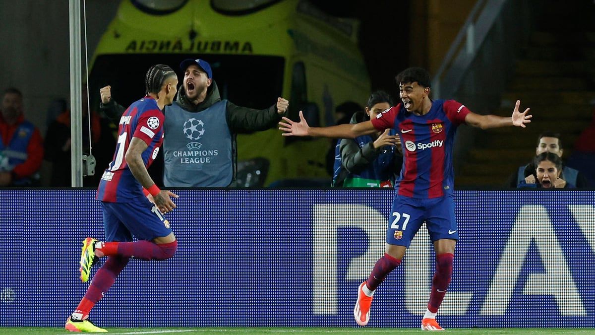 أول رد فعل.. تعليق ناري من يامال بعد خسارة برشلونة (صورة)