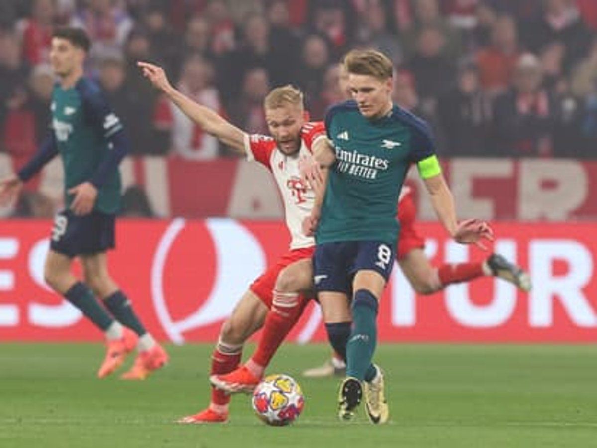 أهداف مباراة بايرن ميونخ وآرسنال (فيديو)