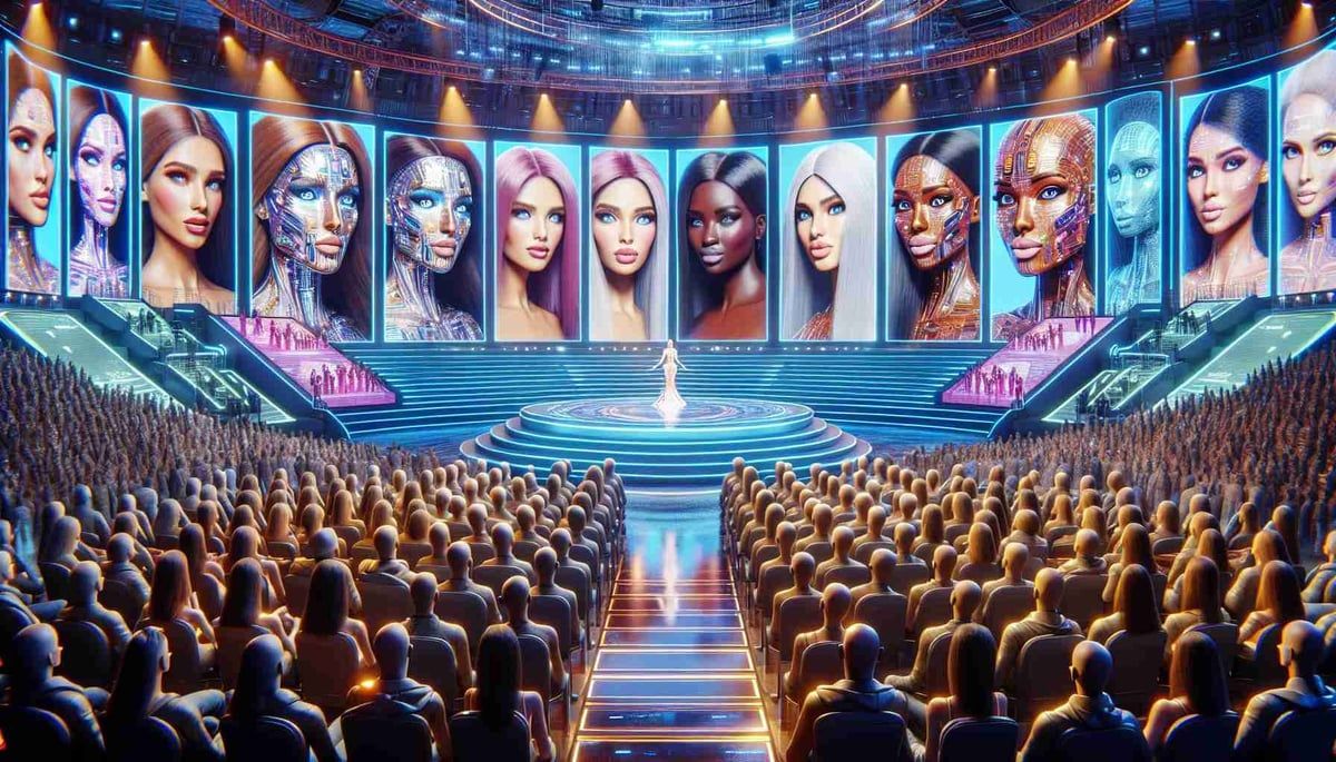 للمرة الأولى.. إقامة مسابقة لملكة جمال الذكاء الاصطناعي (صور)