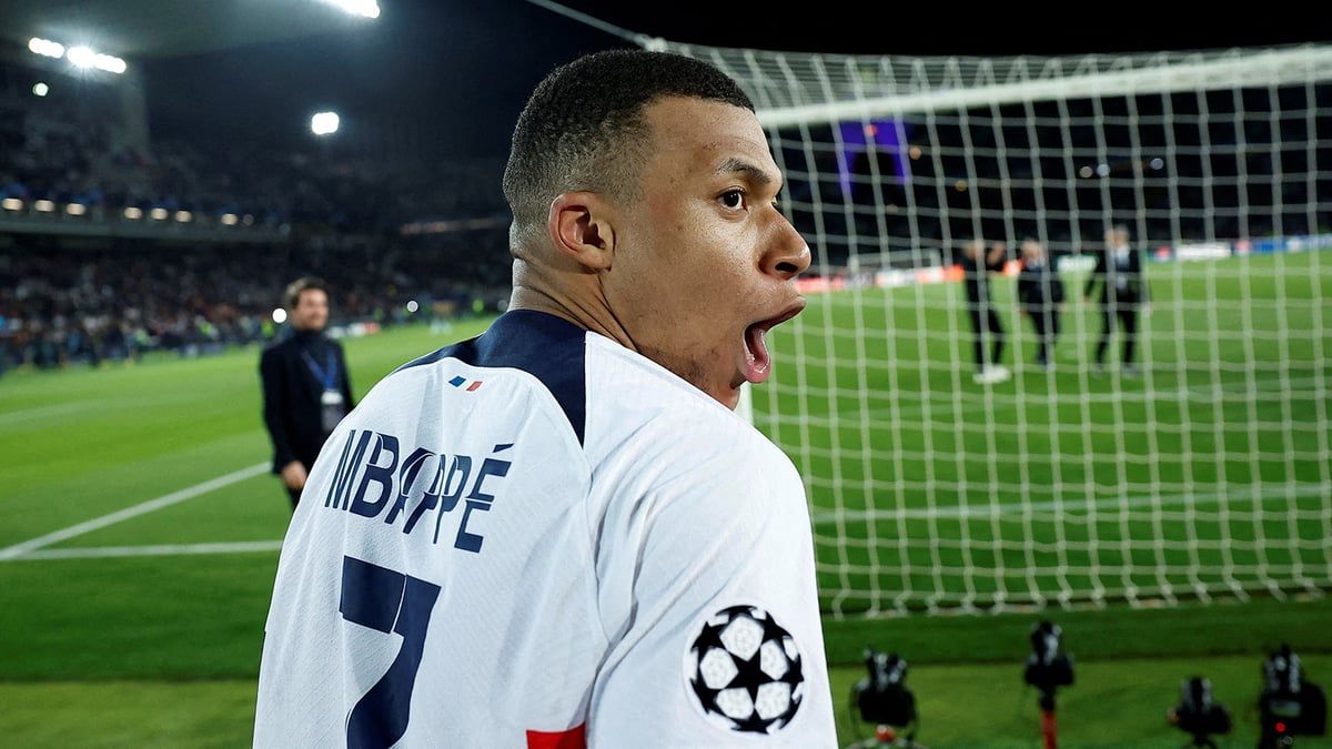 مبابي ينفعل على جماهير برشلونة (فيديو)