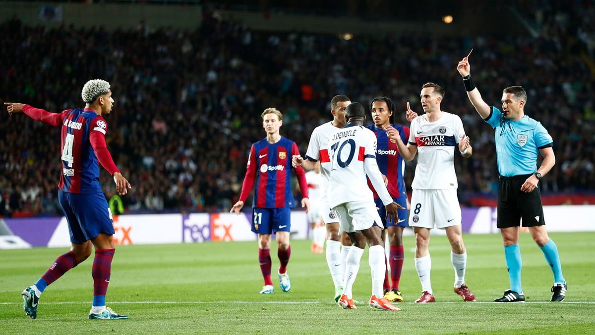 جماهير برشلونة تهاجم أراوخو