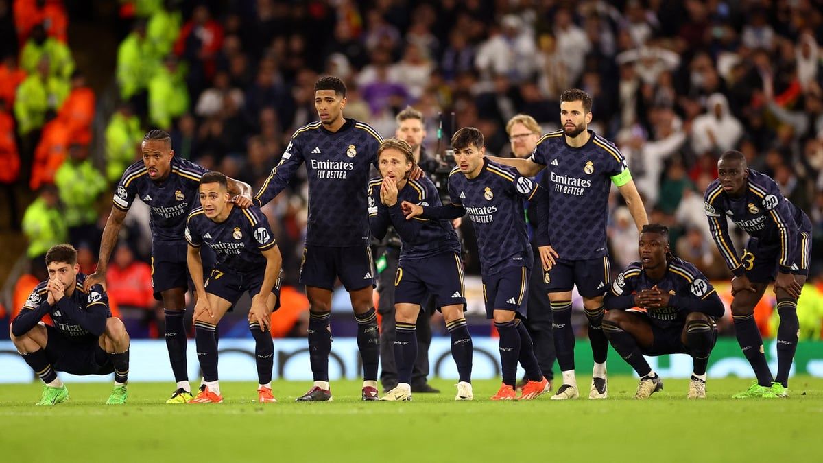 فيديو يظهر رفض بعض لاعبي ريال مدريد تسديد ركلات الترجيح (شاهد)