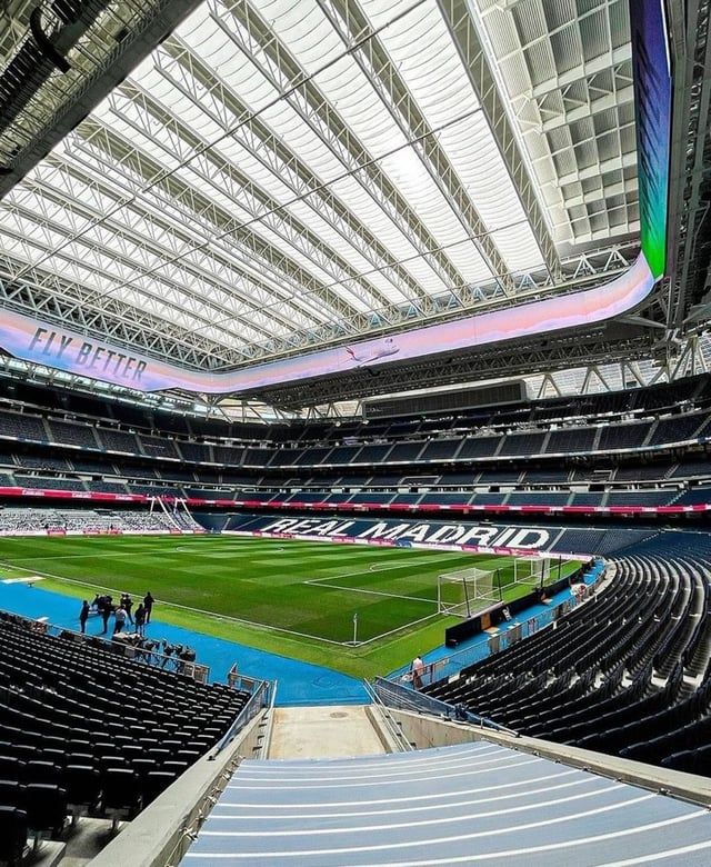 ملعب سانتياغو برنابيو يشهد حدثا استثنائيًا أمام برشلونة