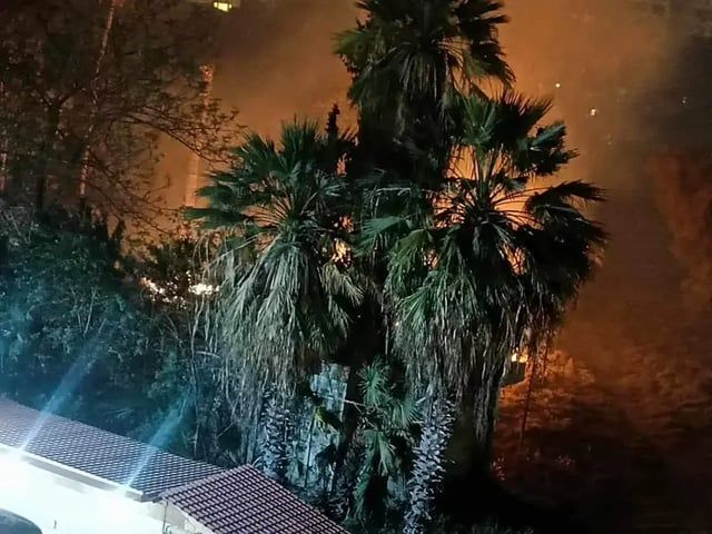 مسلسل "الحرائق الغامضة" يطال حديقة تاريخية في مصر (صور)