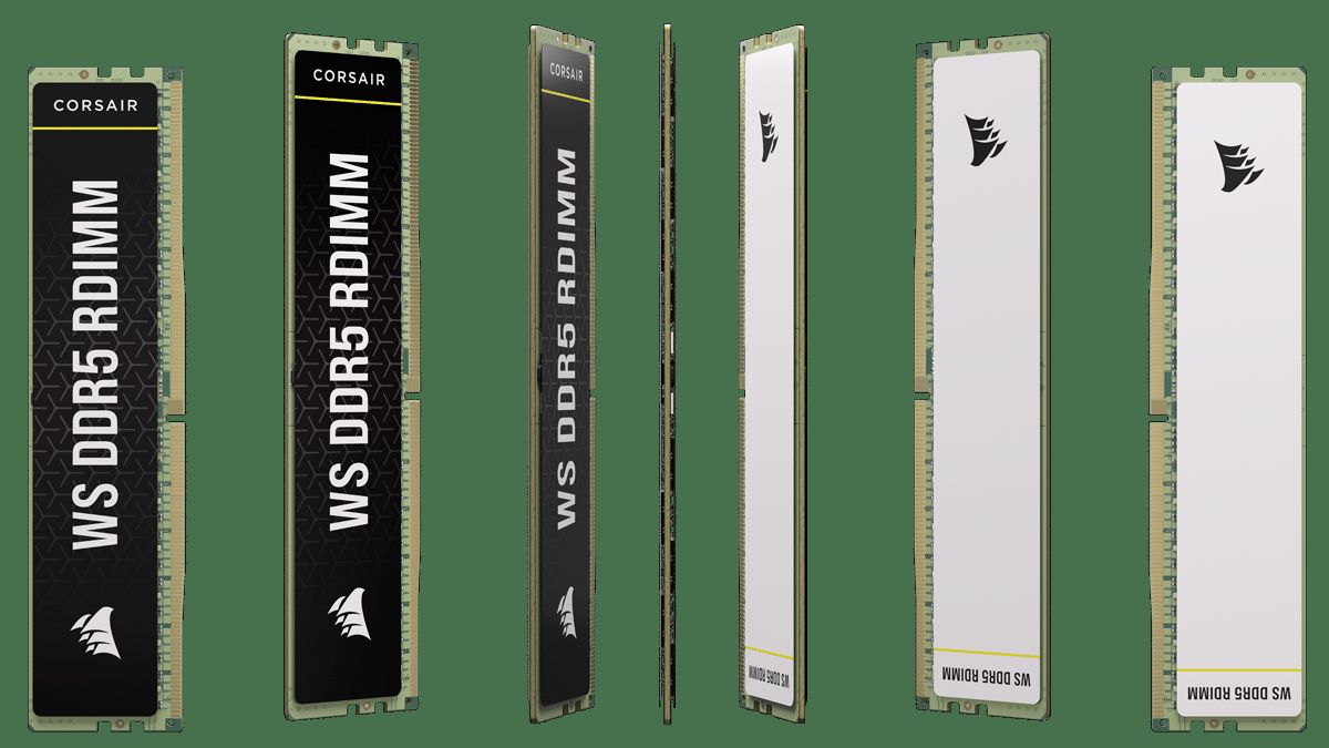 CORSAIR تكشف عن ذاكرة WS DDR5 RDIMM ECC لمحطات العمل - موقع الخليج الان
