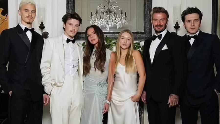 حفل آل بيكهام يخطف الأنظار بربع مليون إسترليني