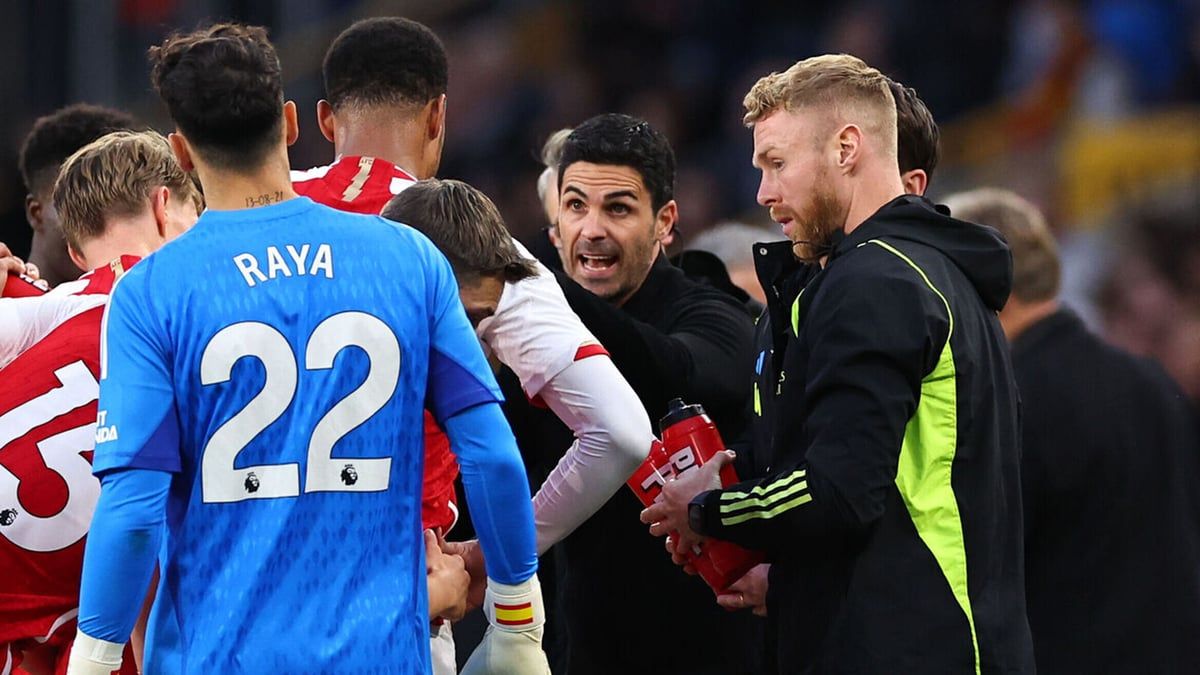 أرتيتا يهيئ لاعبي آرسنال نفسيًا لمنع تكرار "انهيار اللحظات الأخيرة"