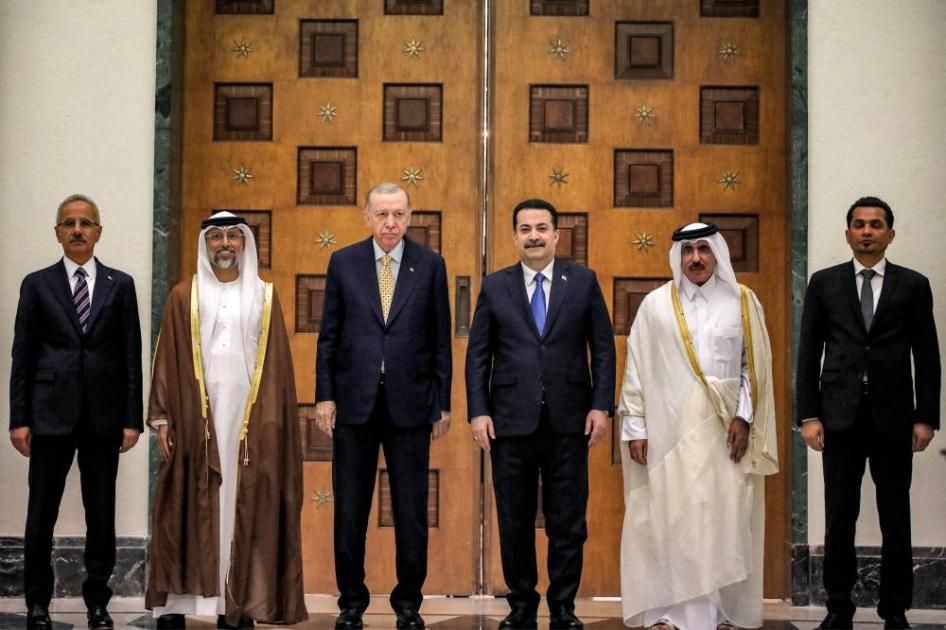 الإمارات والعراق وتركيا وقطر يوقعون اتفاقية تعاون لإطلاق «طريق التنمية»