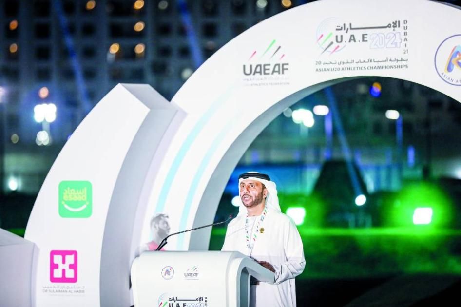 المر: «آسيوية القوى للشباب» استثنائية بكل المقاييس