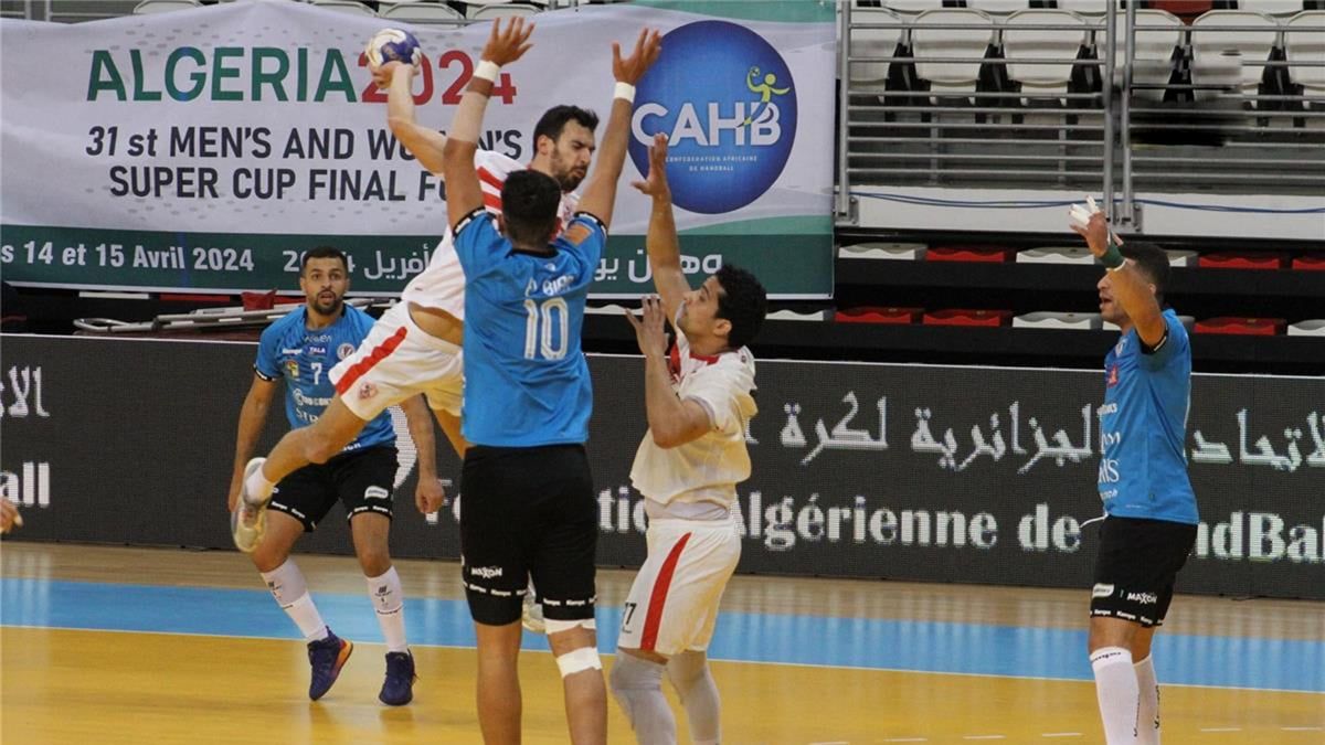 الزمالك يواجه الترجي في نهائي كأس الكؤوس لكرة اليد بعد فوزه على سكيكدة