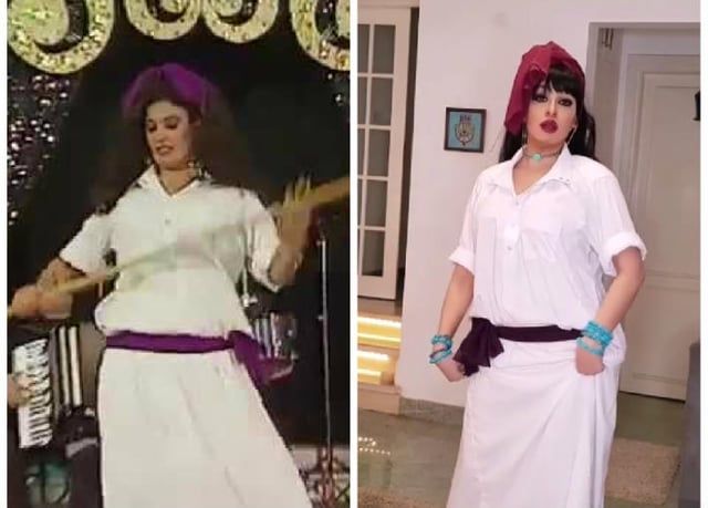 بيع "جلباب" فيفي عبده بـ100 ألف دولار (صورة)