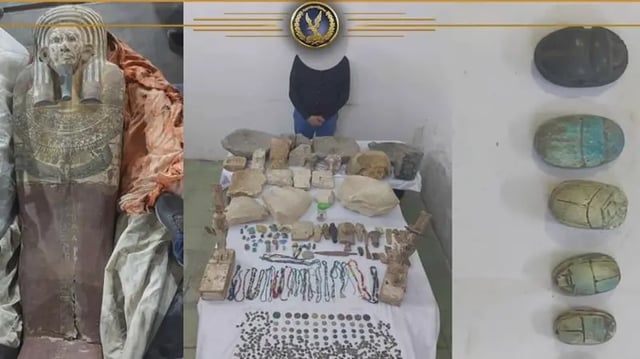 أكثر من ألف قطعة أثرية.. ضبط متحف كبير في منزل بمصر (صور)