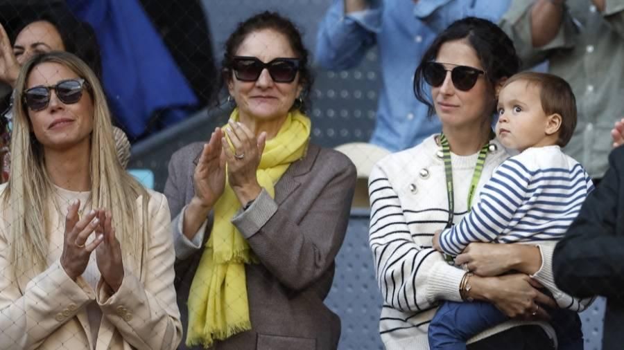 ابن نادال يظهر لأول مرة في المدرجات