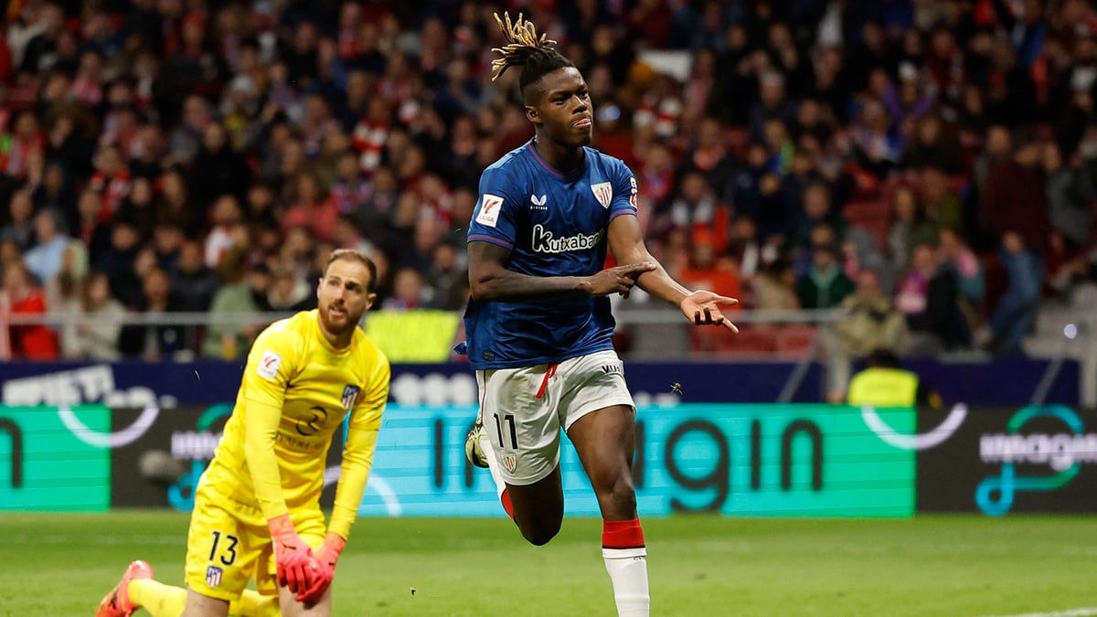 احتفال مثير من لاعب بلباو بعد تعرضه للعنصرية من جماهير أتلتيكو مدريد (فيديو)