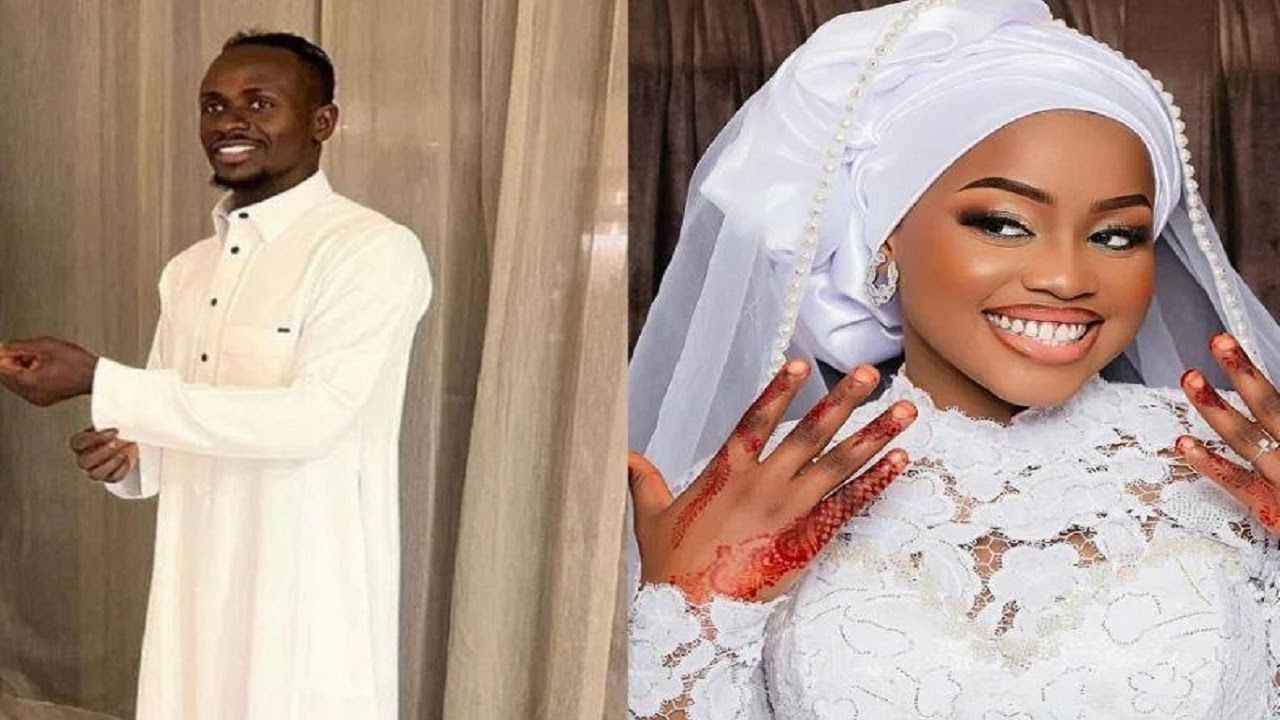 ساديو ماني يحتفل بزواجه قبل أيام قليلة من بطولة كأس الأمم الإفريقية ومعلومات عن زوجته - موقع الخليج الان