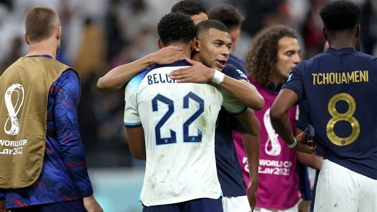 تعليق مثير من بيلينغهام على مبابي