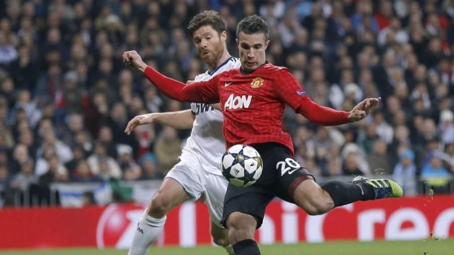 فان بيرسي يستعد لأول مهمة تدريبية