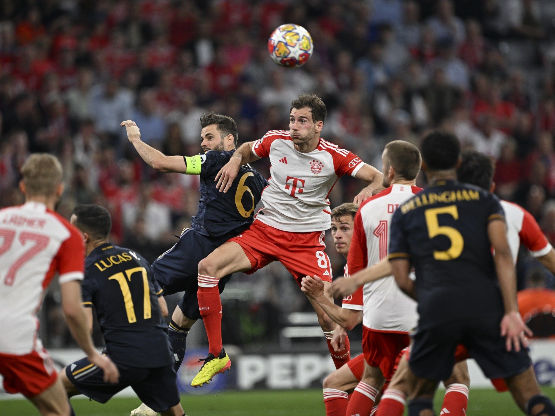 شاهد.. ريال مدريد ينتزع التعادل من ملعب بايرن ميونخ في ذهاب نصف نهائي أبطال أوروبا - موقع الخليج الان