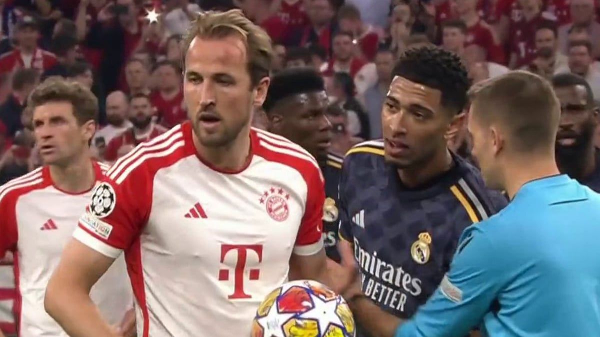 هاري كين يعلق على لقطة حديث بيلينغهام معه قبل تسديد ركلة الجزاء (فيديو)