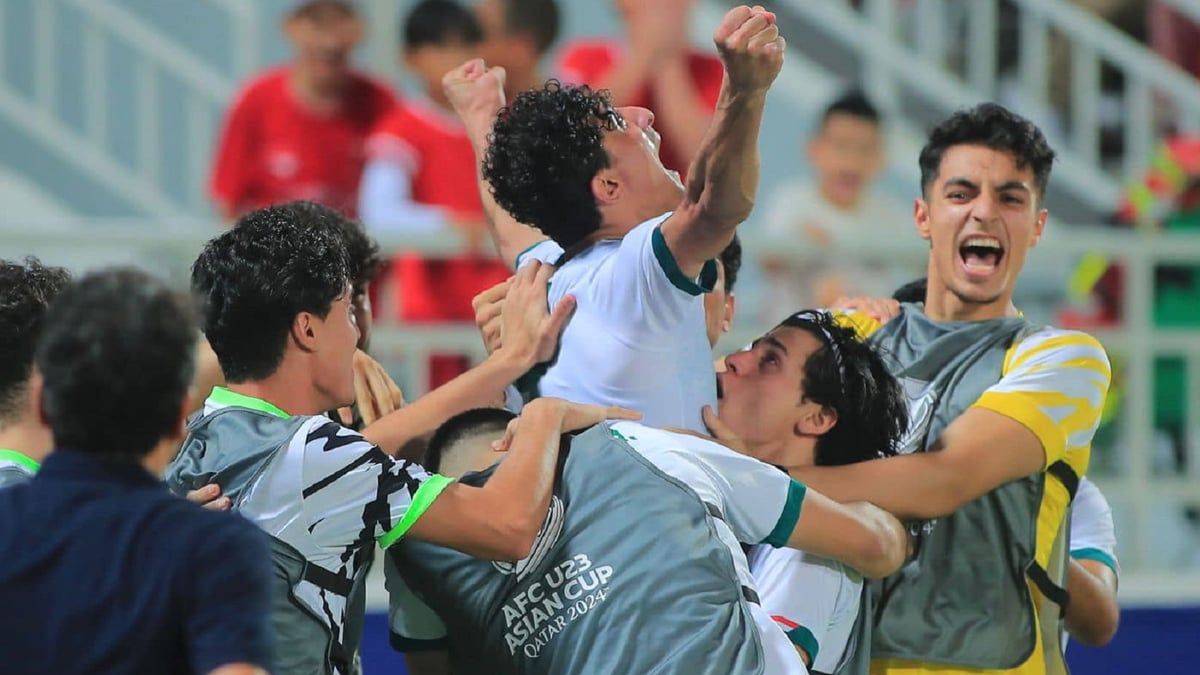 منتخب العراق يهزم إندونيسيا ويتأهل إلى أولمبياد باريس (فيديو)