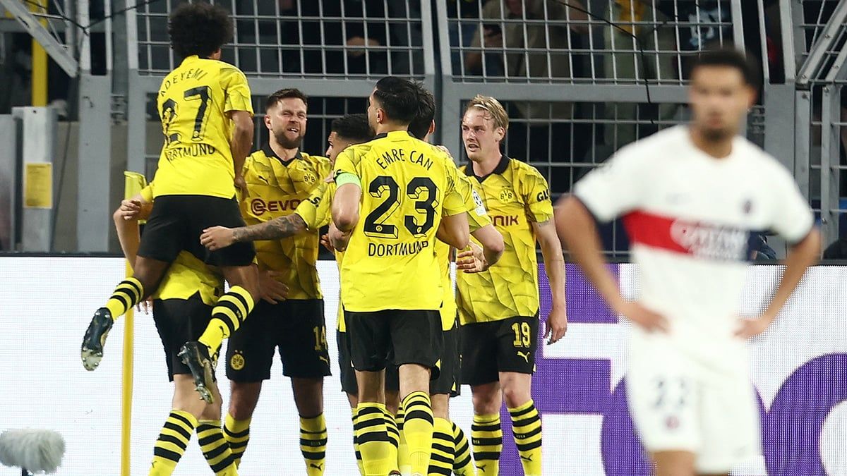 فولكروغ يقود دورتموند للفوز على سان جيرمان بذهاب نصف نهائي دوري الأبطال
