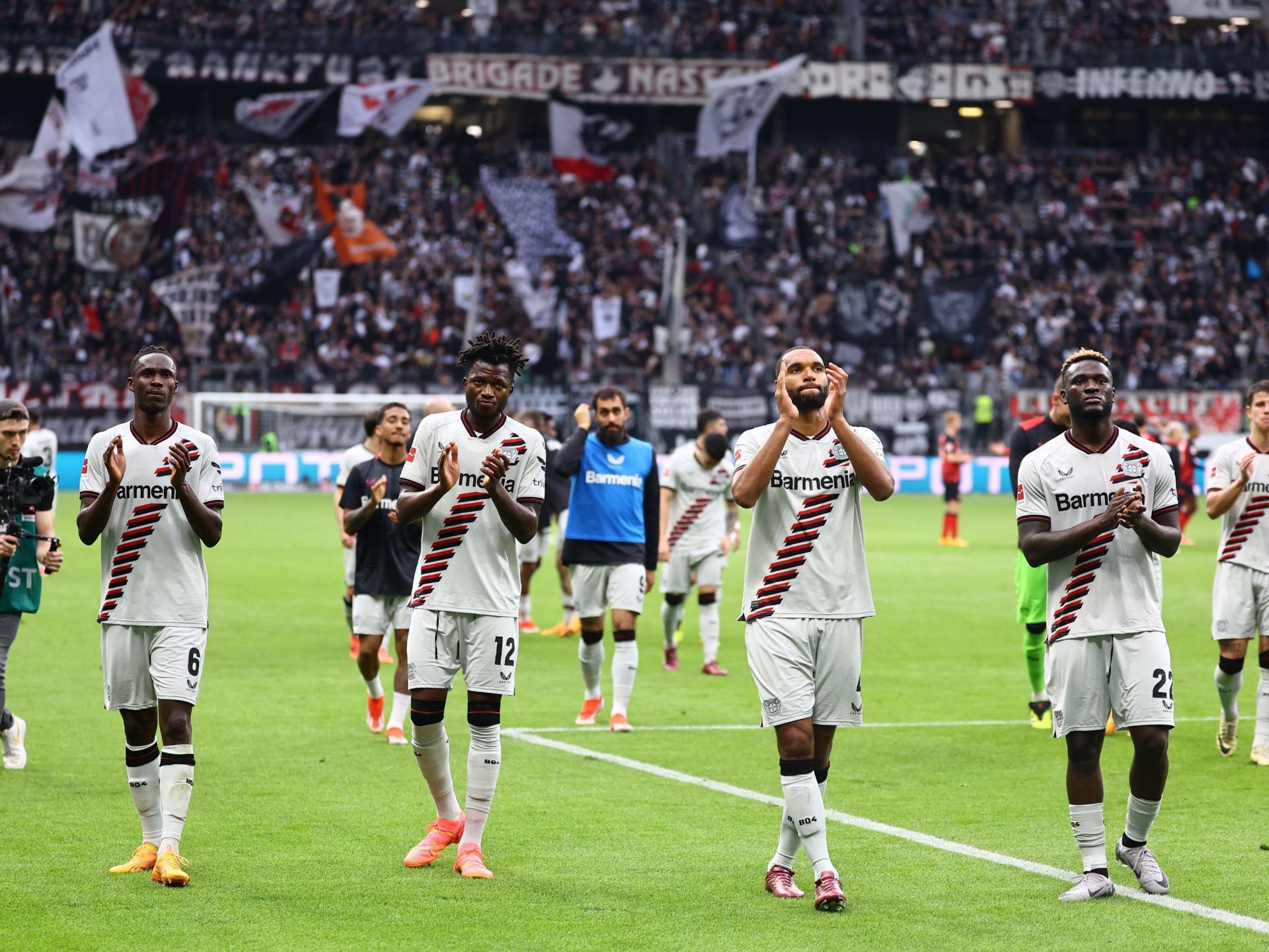 ليفركوزن يحقق رقما قياسيا بخماسية بمرمى فرانكفورت - موقع الخليج الان