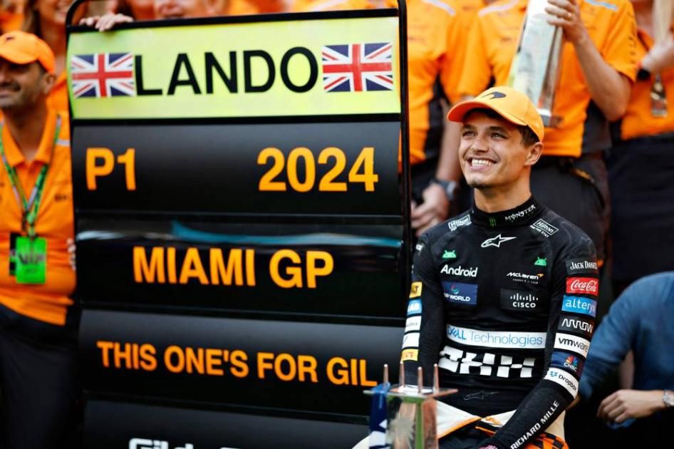 تعرف إلى نوريس قاهر فيرستابن بطل الفورمولا1