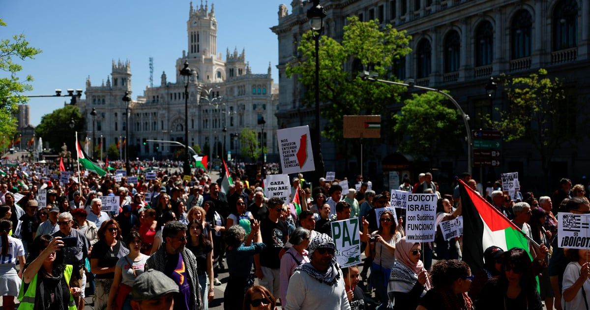 الجامعات الإسبانية تنضم للاحتجاجات على حرب غزة