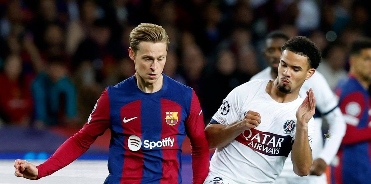 فرينكي دي يونغ يحبط خطط ميركاتو برشلونة