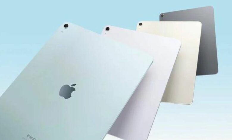 آبل تكشف عن أجهزة آيباد آير بمعالج M2 - موقع الخليج الان