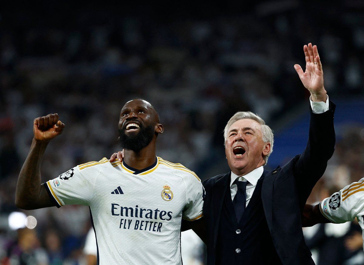 روديغر يكرر "ركضة التوربينو".. ويحتفل بشكل مثير مع أنشيلوتي (فيديو)