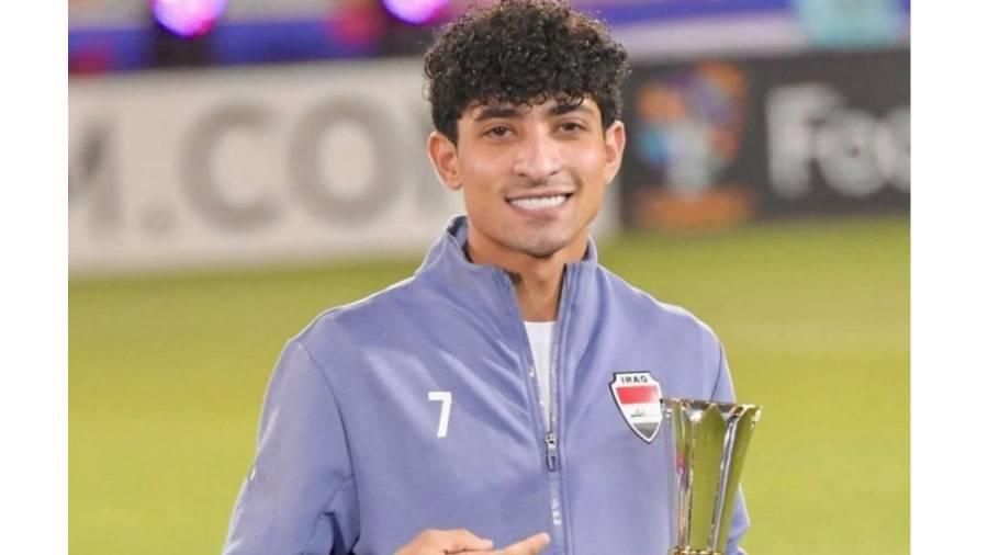 إصابة قوية للنجم العراقي علي جاسم