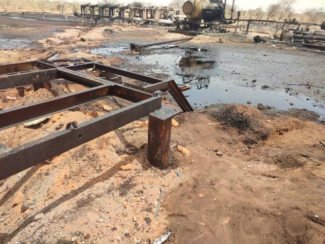 السودان.. نيران الجيش تحرق آبار النفط في دارفور