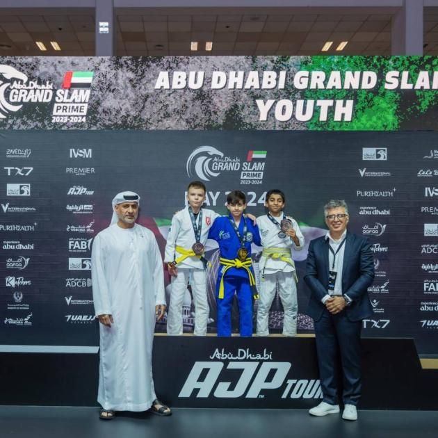 تألق لافت لناشئي الجوجيتسو في افتتاح جولة أبوظبي غراند سلام