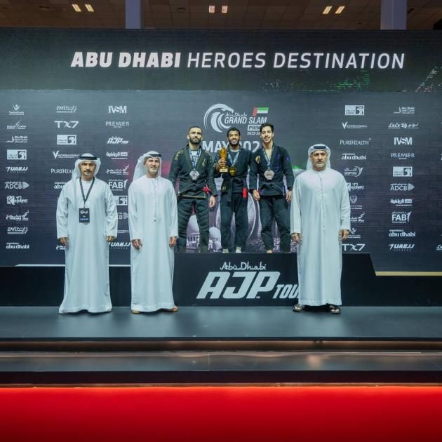 الإمارات تتصدر «غراند سلام جوجيتسو أبوظبي»