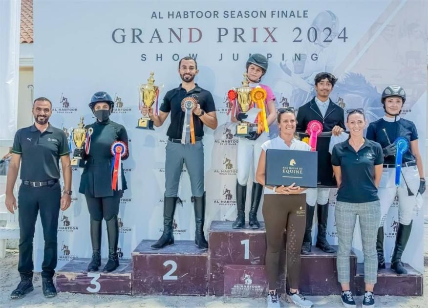 ختام مثير لجائزة الحبتور الكبرى لقفز الحواجز 2024