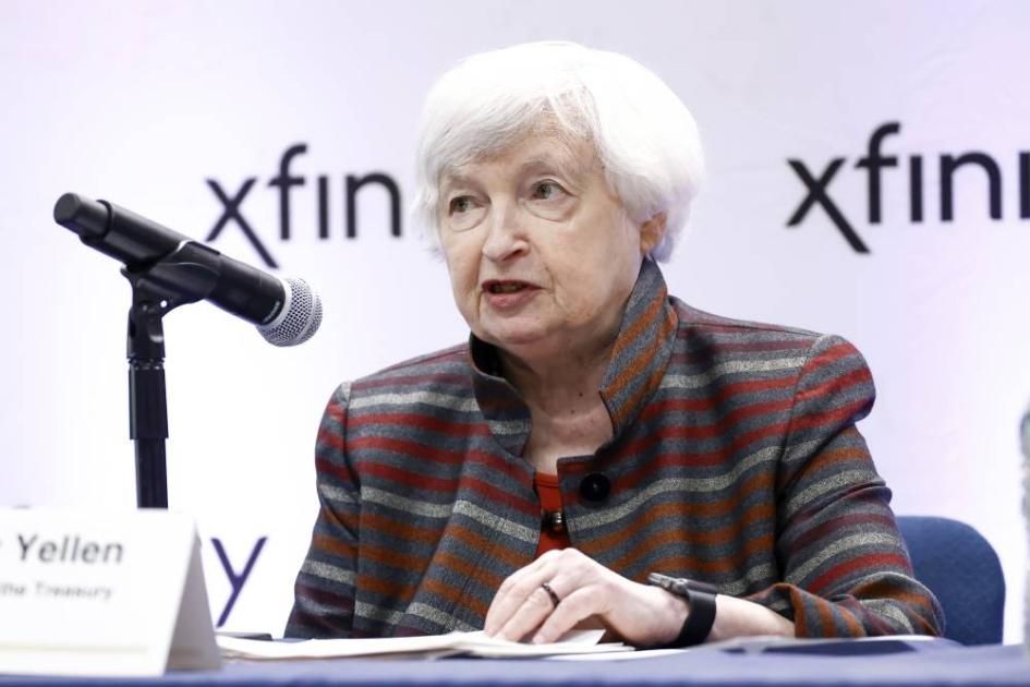 يلين تتوقع رداً صينياً على الرسوم الجمركية الأمريكية