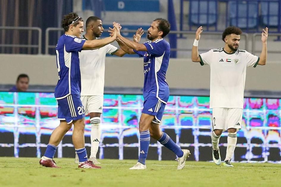 النصر يكسب «بروفة» نهائي الكأس أمام الوصل